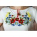 Embroidered t-shirt "Wreath with Stems"